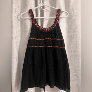 Free People black tank top, size 4